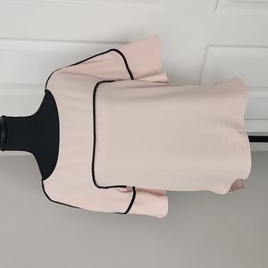 Calvin Klein Pink and Black Blouse
